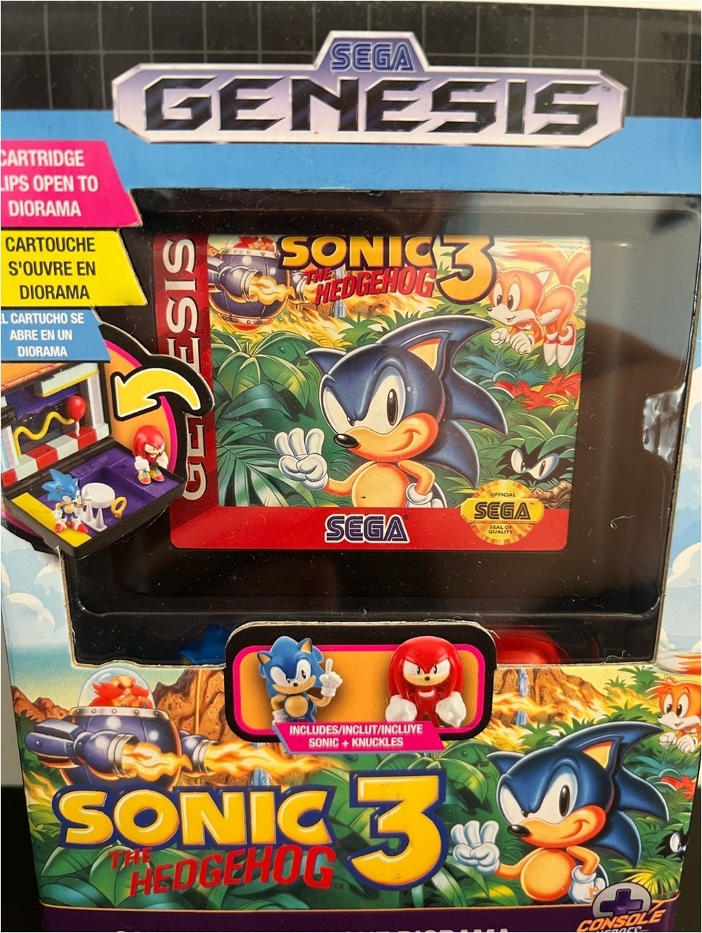 Sonic The Hedgehog 3 Genesis Carnival Night Zone Diorama NEW Sealed - Picture 2 of 7